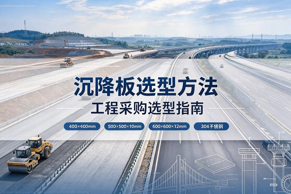 河津沉降板选择方法
