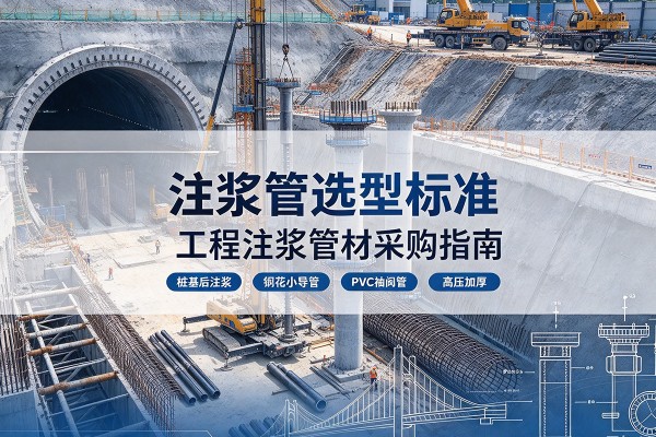 河津注浆管选型标准