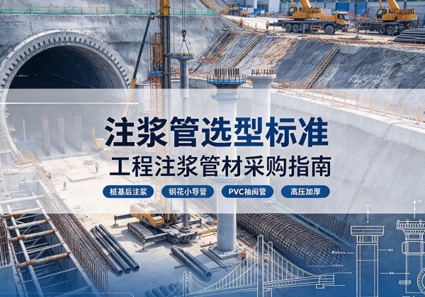 河津注浆管选型标准